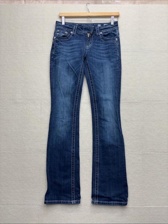 Miss Me Denim - Miss Me | 27 boot Women's Classic Bootcut Jeans - Dark Blue Denim